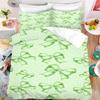 Bow Cartoon Anime Duvet Cover Set Kawaii Holiday Gifts Quilt Covers Pillowcase Set Kids Bedding Set Decor Queen King Size