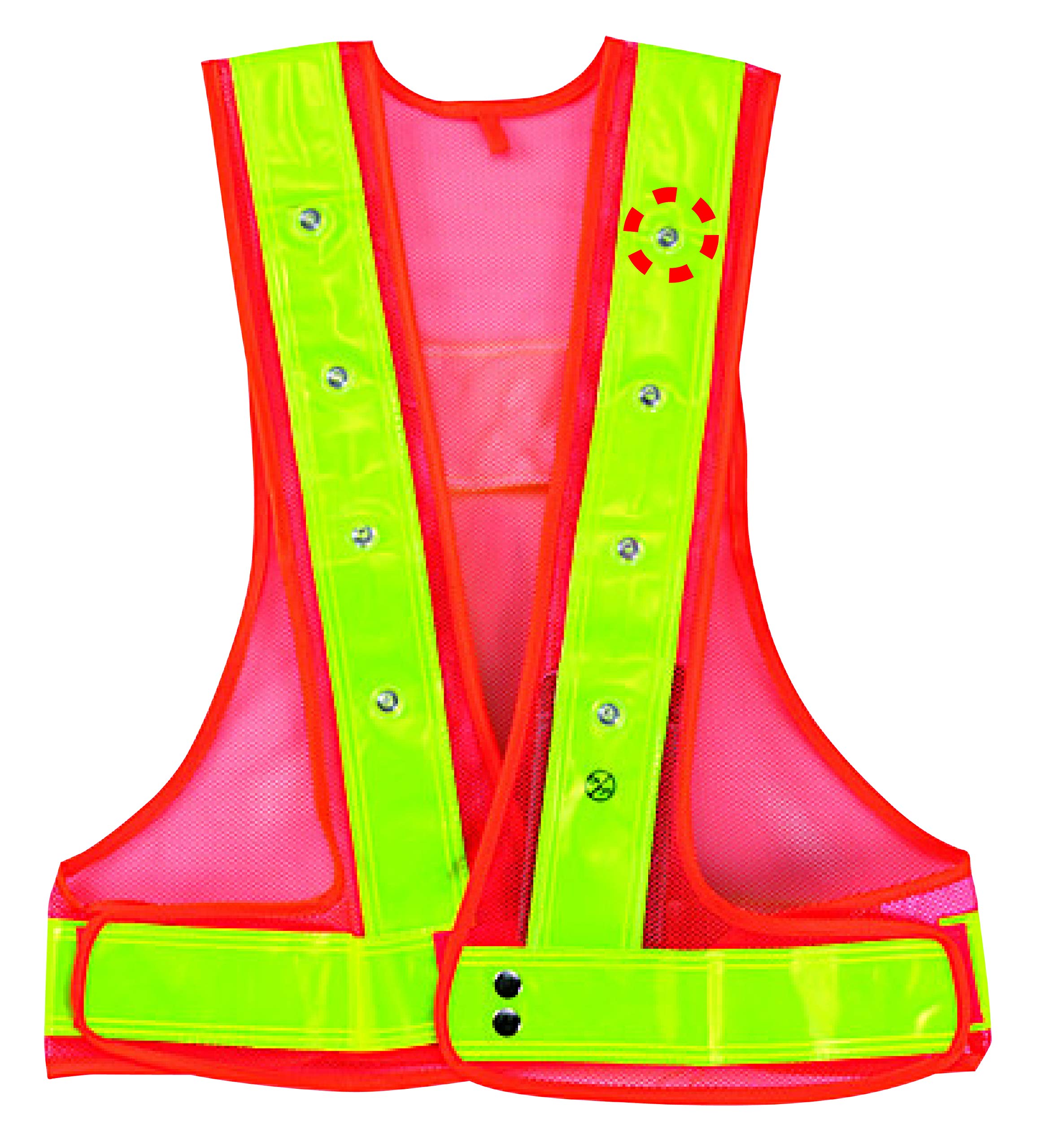 

Katsusei Sangyo Flash Safety Жилет Оранжевый x Желтый S-01
