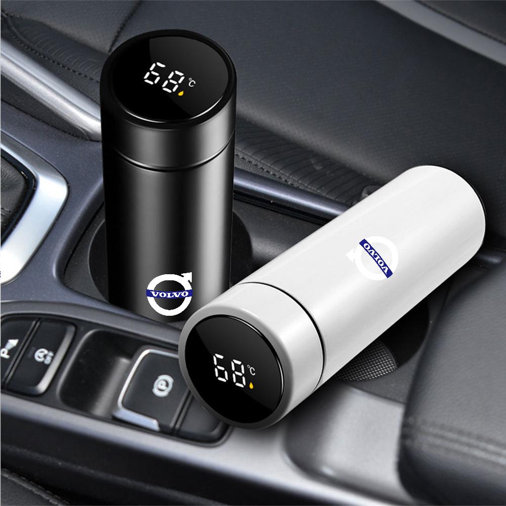 Tazza Termica in Acciaio Inossidabile per Auto con Display Intelligente della Temperatura Tazza d'Acqua Per Volvo Rdesign V40 XC90 S60 XC40 C40 S60 V90