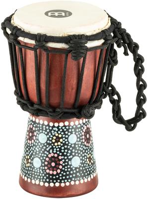 MEINL Percussion Meinl Mini Djembe African Style Mini Djembe HDJ8-XXS Flower Design [Domestic Genuine Product]
