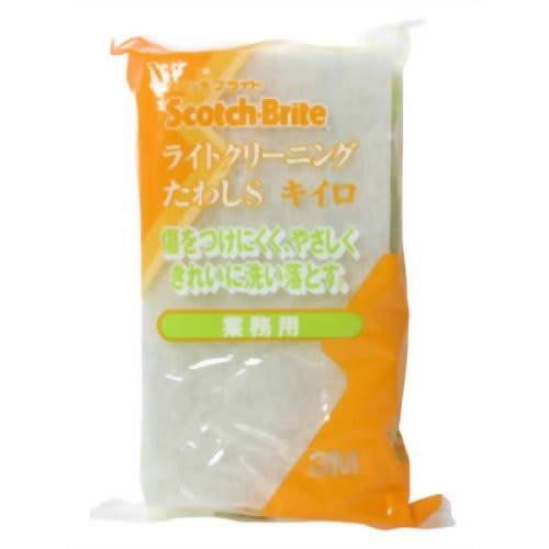 Scotch-Brite Light Cleaning Scrubber, S-Type, Yellow (Commercial Use)