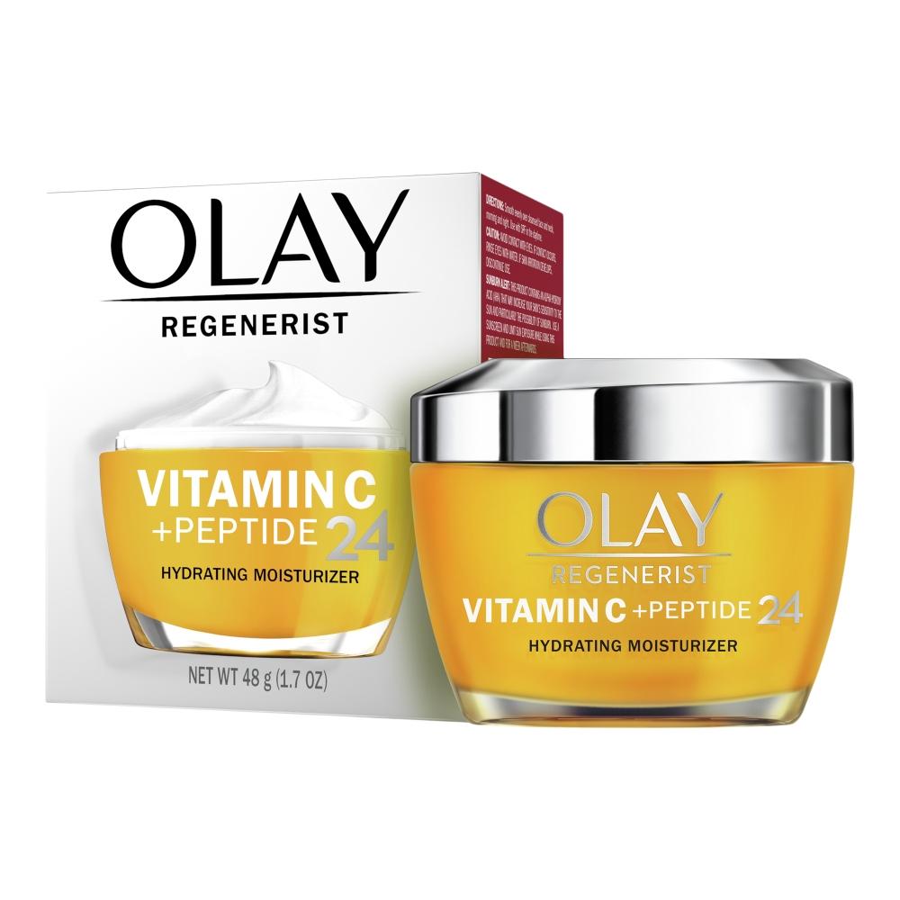 Olay Regenerist Vitamin C + Peptide 24 Hydrating Moisturizer 1.7 Oz