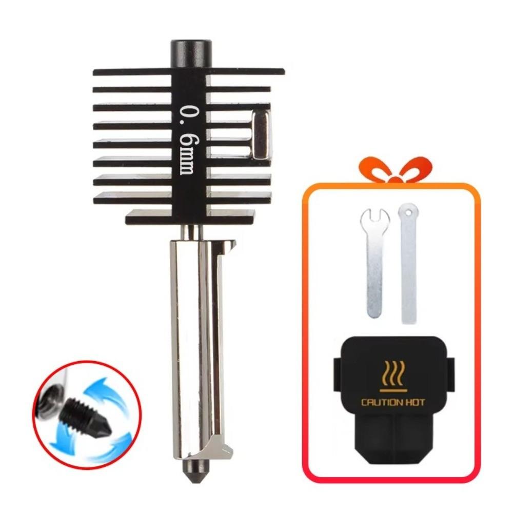 With A Wrench Hot End Print Head Print Head Extruder Kit for Bambu Lab A1/A1 Mini