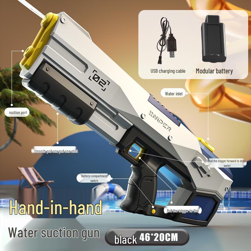 High-Capacity Water Gun: Summer Arrival, Self-Priming, Manual/Automatic, High-Speed Sprayer