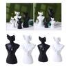 Boutique Necklace Jewelry Display Bust Resin Material Necklace Pendant Earring Chain Display-Case Mannequin Stand Holder