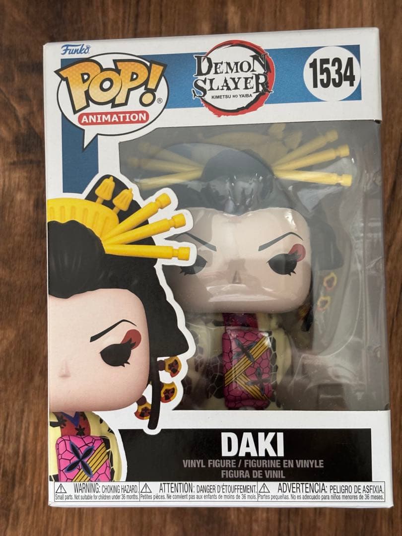 

[USED] Not available in Japan FUNKO POP Demon Slayer 1534 Daki