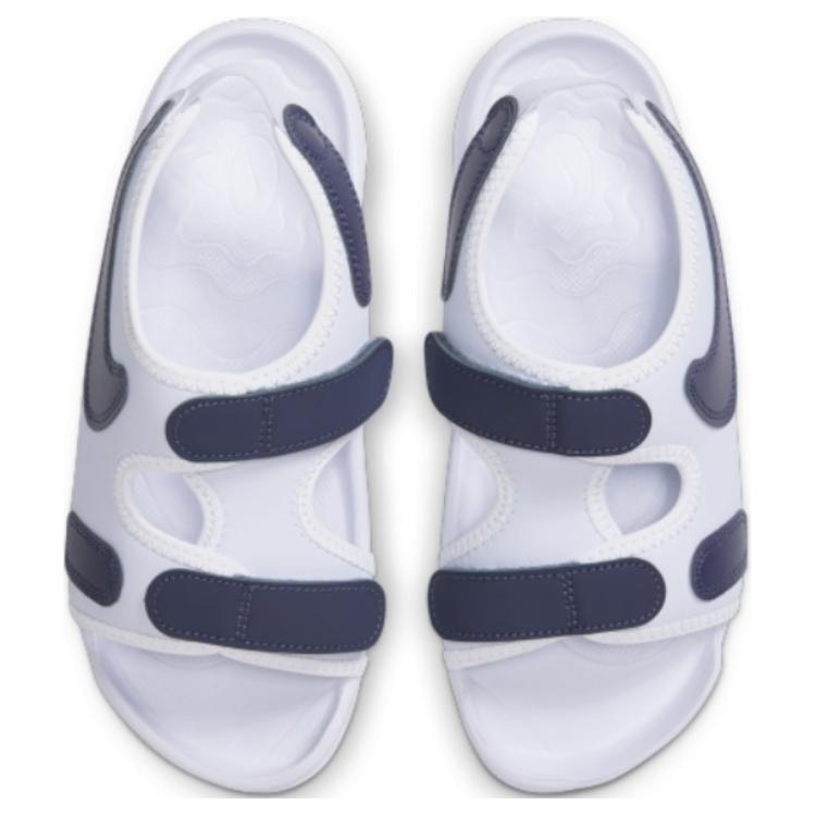 Nike Sandales pour enfants Sunray Adjust 6 Confortables Durables Coupe Basse Sandales pour enfants Blanc Bleu DX5544-003