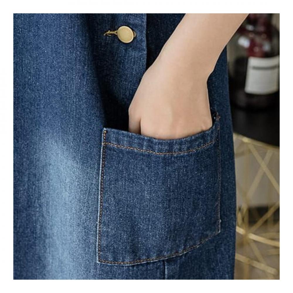 Navava Casual Denim Overall Dress No322