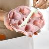 Cake Mold with Lid Easy To Clean Silicone Cute Little Bear Shape Baby Auxiliary Food Mould Kitchen Gadget