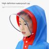 Children's Raincoat Girls' Primary School Baby Boys' Waterproof School Clothes Cartoon Cute Poncho with Backpack