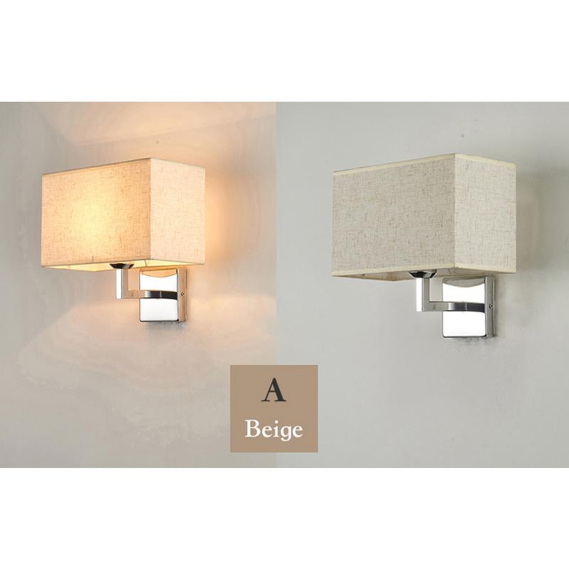 Applique Murale LED d'Intérieur Moderne Créative Chevet de Chambre à Coucher avec Interrupteur Interface USB Hôtel Applique Murale en Tissu Bra