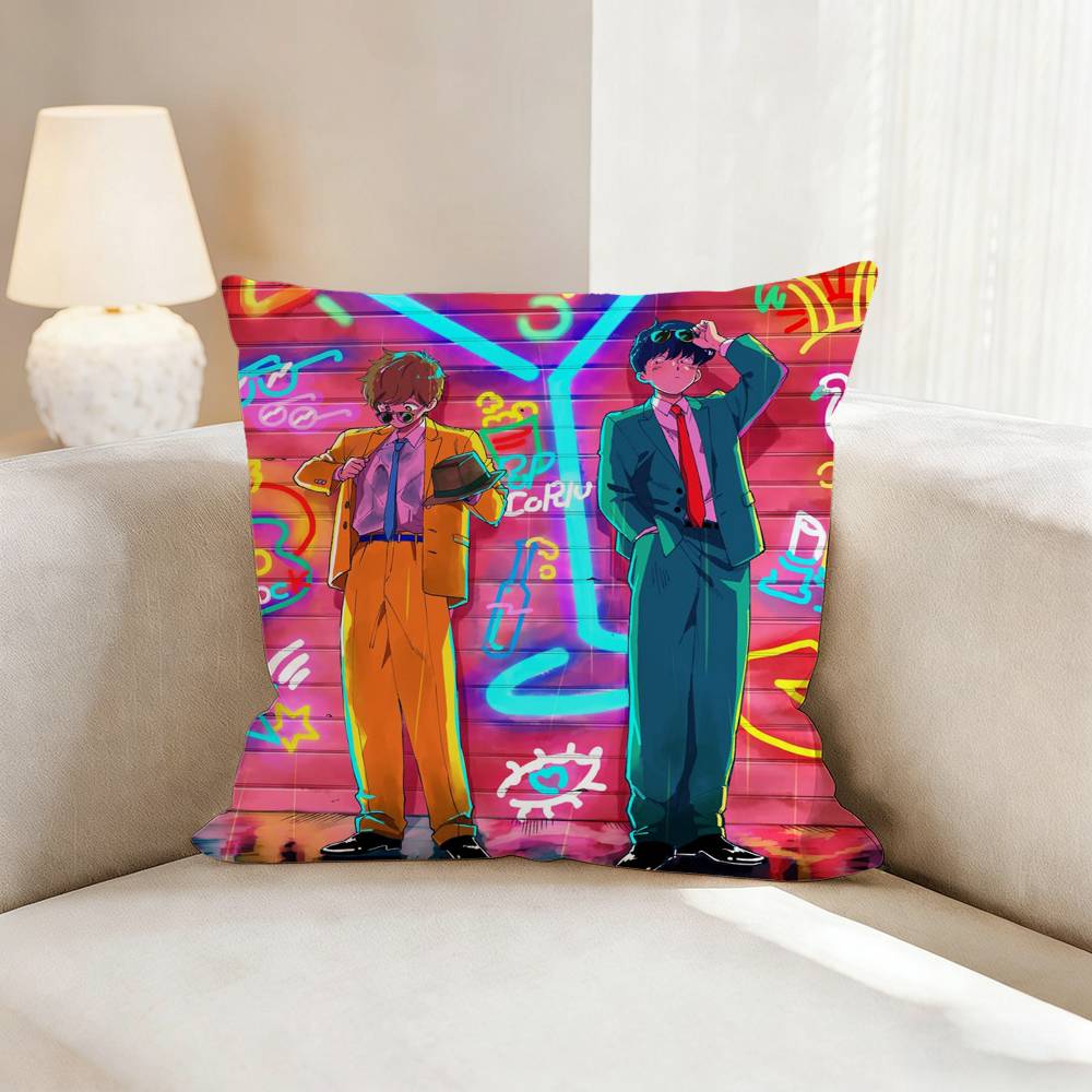 Go For It Nakamura-kun Pillow Case for Sofa Living Room Home office Decor Protective Cover