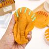 PU Jam Wood Ring Croissant Bread Model - Food Decoration Prop for Dessert Displays