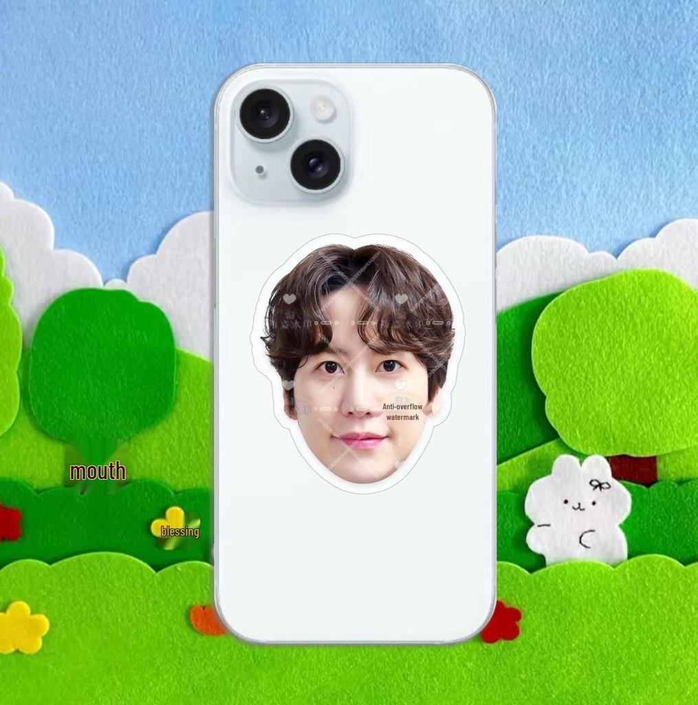 Lee Donghae & Choi Siwon Super Junior Supporto per Telefono in Acrilico Merchandising di Celebrità Avatar