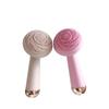 Rechargeable Rotating Facial Cleansing Brush with Silicone Massager