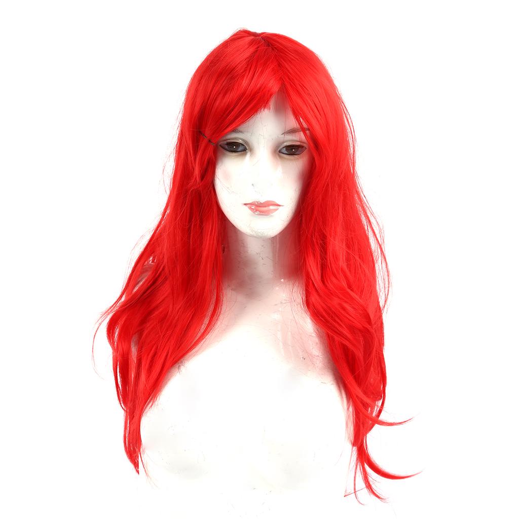 red 70 cm wig