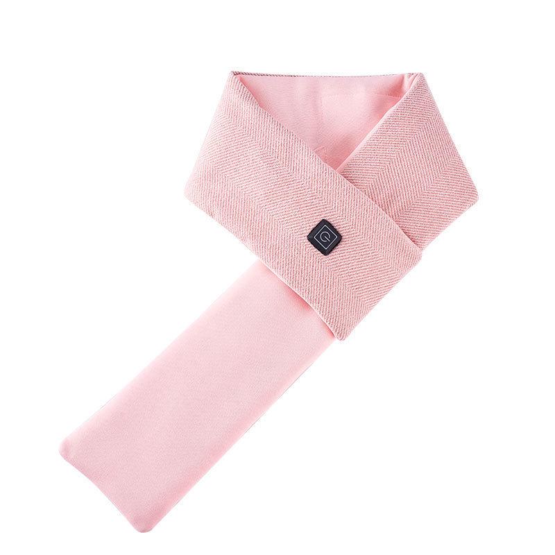Electric Heated Neck Warmer Scarf: Smart Charging, Unisex, Shoulder Protector & Hot Compress for Winter Comfort