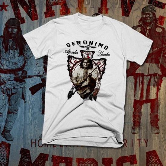 

Native American Indian Warrior T-shirt Indigenous Headdress Tribal War Men’s new M