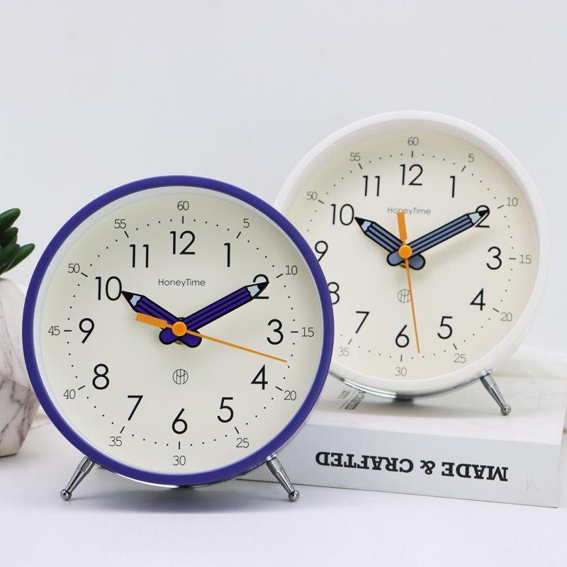Table Clock Desktop Clock Ornaments Living Room Display Table Clock Home Desktop Sitting Clock New Simple Pendulum Clock