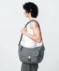 Vlot Cinch Strap Hobo Bag [Gray]