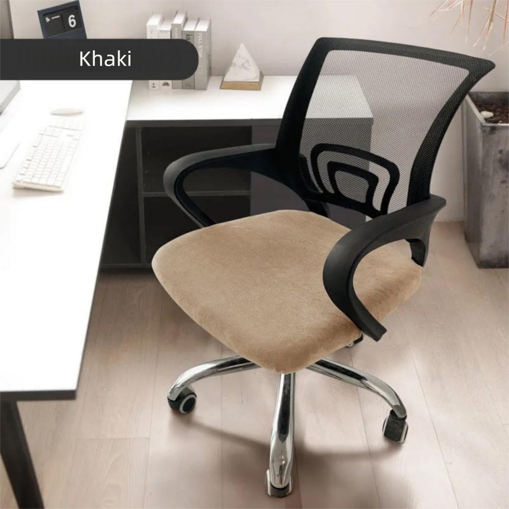 Washable Office Chair Cover Elastic Dust Cover Universal Rotating Chair Seat Cover Home Office