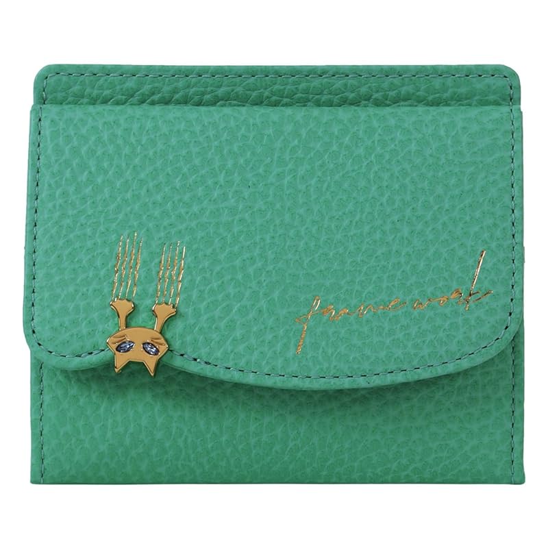 

[Framework] Mini wallet with pass case emerald green FW-45004-56