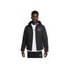 Aire Cómodo Casual Chaqueta con Capucha Hombres Chaquetas Negro Blanco HM0198-011