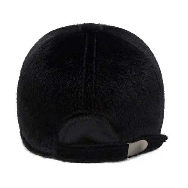 WTEMPO Men's Outdoor Faux Fur Ear Protection Plush Hats Autumn Winter Windproof Cold-proof Warm Bomber Hats