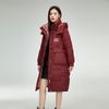 Women's Winter Coat, Warm and Stylish, Long-length, Thick and Hooded.