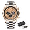 Luxury Lige Top 2023 Brand New Men Watch Quartz Man Watches Waterproof Luminous Watch For Men Date Chronograph Sport Wristwatch