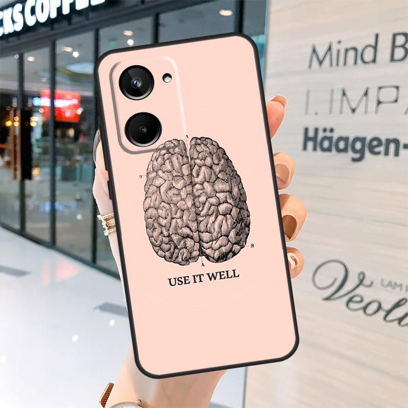 

Medical Human Organs Brain Case For Realme 15 14 13 12 11 Pro Plus GT6 GT7 Pro C55 C51 C35 C53 C61 C65 C67 C63 C71 C75 Realme C55