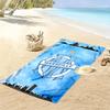 Olympique De Marseille Print Beach Towel, Large Soft Quick Dry Towel for Beach Camping Swimming