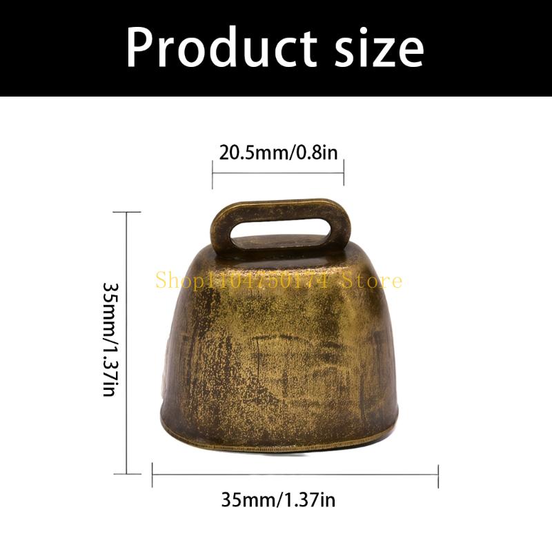 6 ks Klasický bronzový zvonek Kovové závěsné zvonky Dekorace Pro DIY projekty Domácí kavárny Obchod Slavnostní vánoční věnec nejlepší prodej