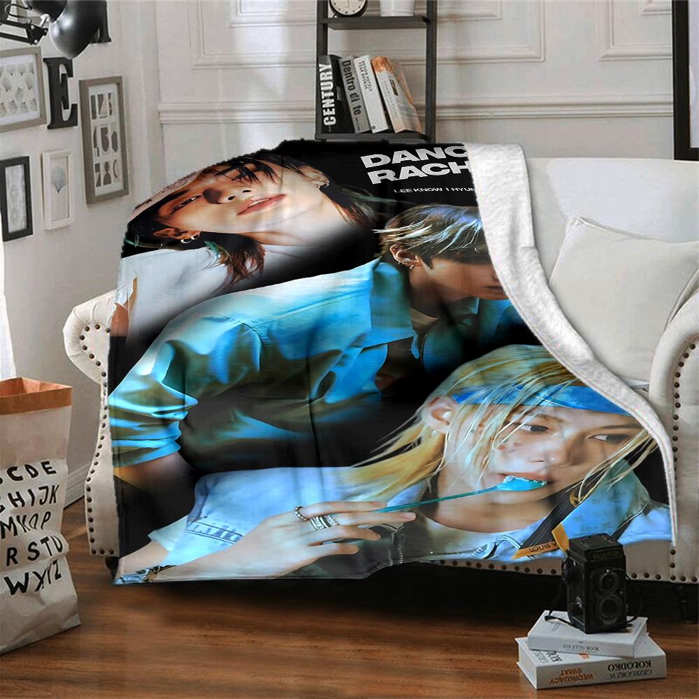 Dance Racha Live Performance Flannel Blanket Super Soft Warm Cozy Blanket for Sofa Bed Office Travel All‑Season Home Decor Gift