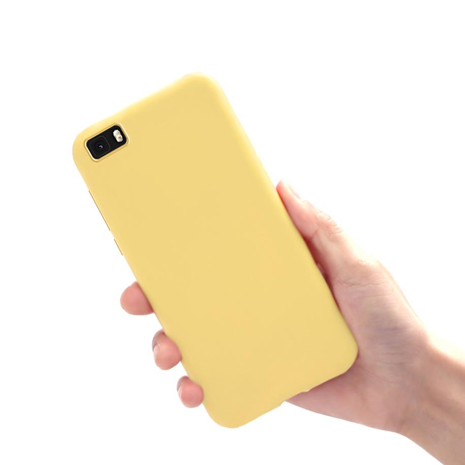 Für Huawei P8 Lite Hülle Abdeckung Huawei P8 Lite P8Lite 2015 Matte Hüllen Fundas Silikonhülle Für Huawei P8 Lite ALE-L21 5.0" Coque