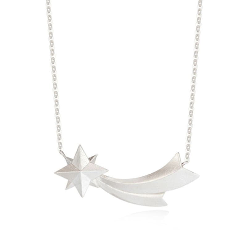 Chambriller Comet Silver Necklace