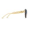 Louis Vuitton Lv Jewel Cat Eye Metal Sunglasses Women Sunglasses Gold Z1626U