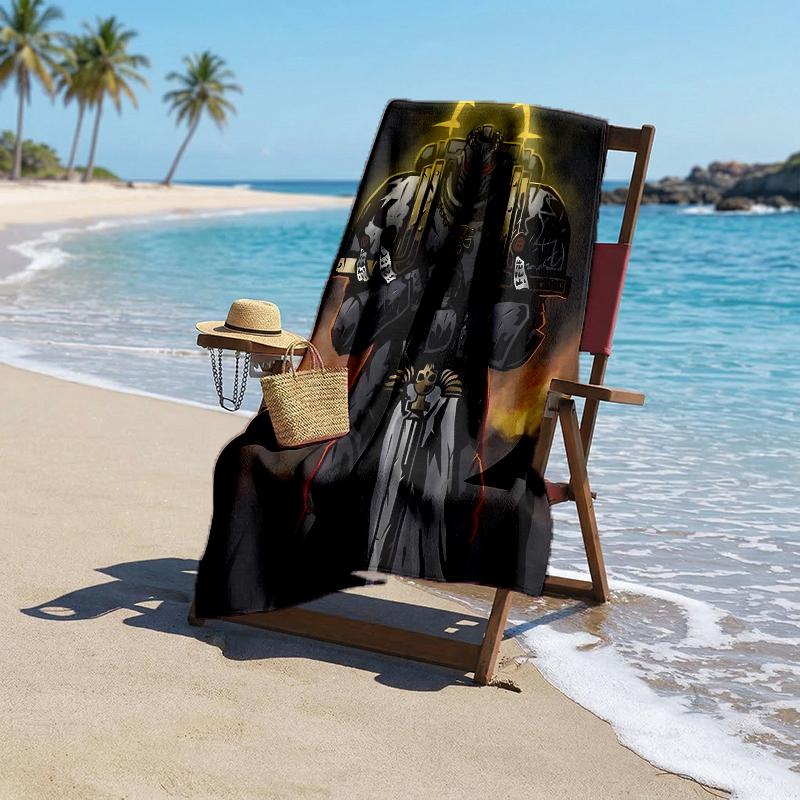 Warhammer Mode Strandtuch: Ideal für Sommerabenteuer Weich, saugfähig und schnell trocknend geeignet zum Schwimmen und Baden