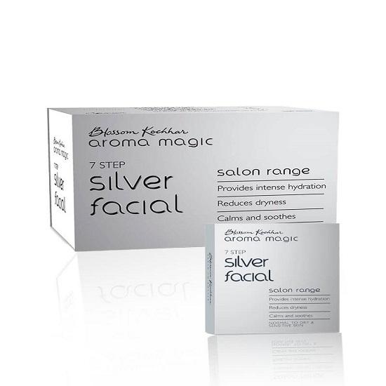 Aroma Magic 7 Step Silver Facial Kit Salon Range 225gm