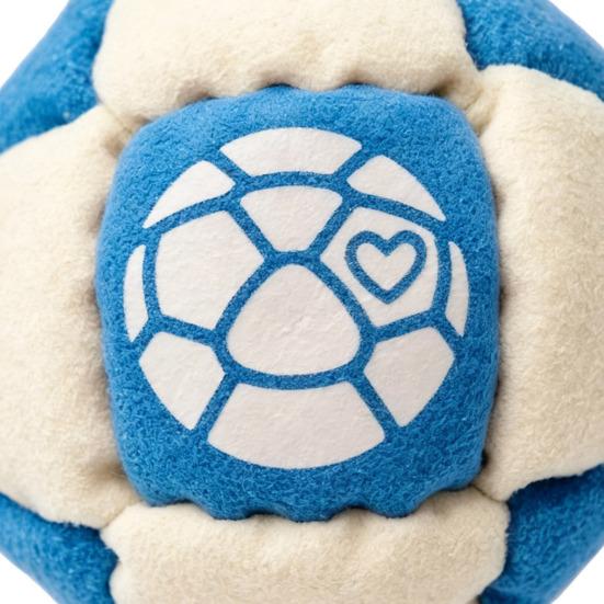 Creative Footbag Toy, Handmade Knitted Juggling Balls for Kids Adults, Colorful World Bean Bags for Outdoor Game