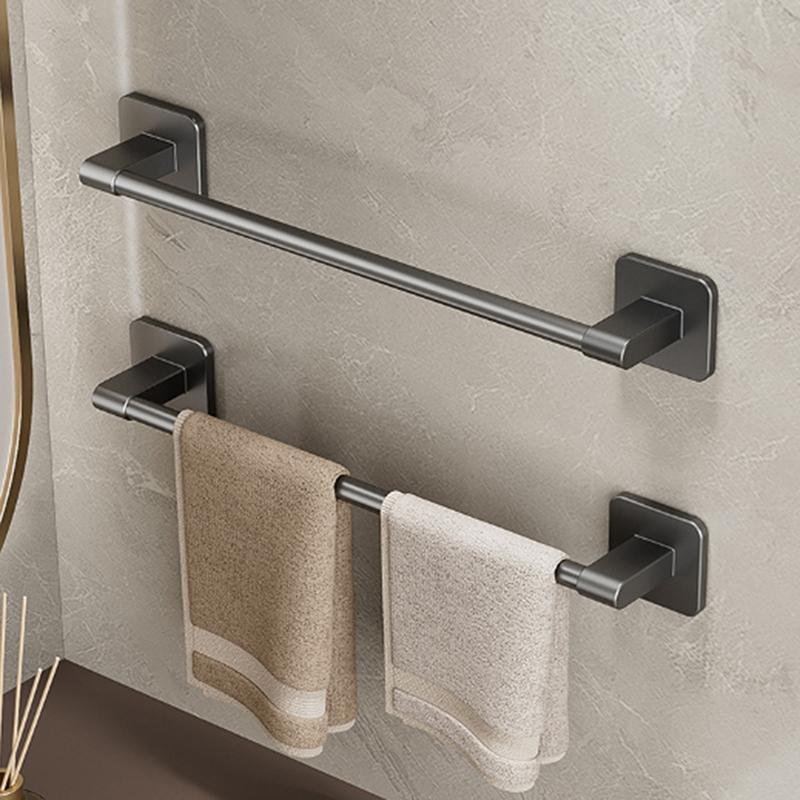 30/40/50Cm Self-Adhesive Bathroom Towel Rack Holder Without Drilling Kitchen Cabinet Dishcloth Rack Hand Towel Hanger Rod
