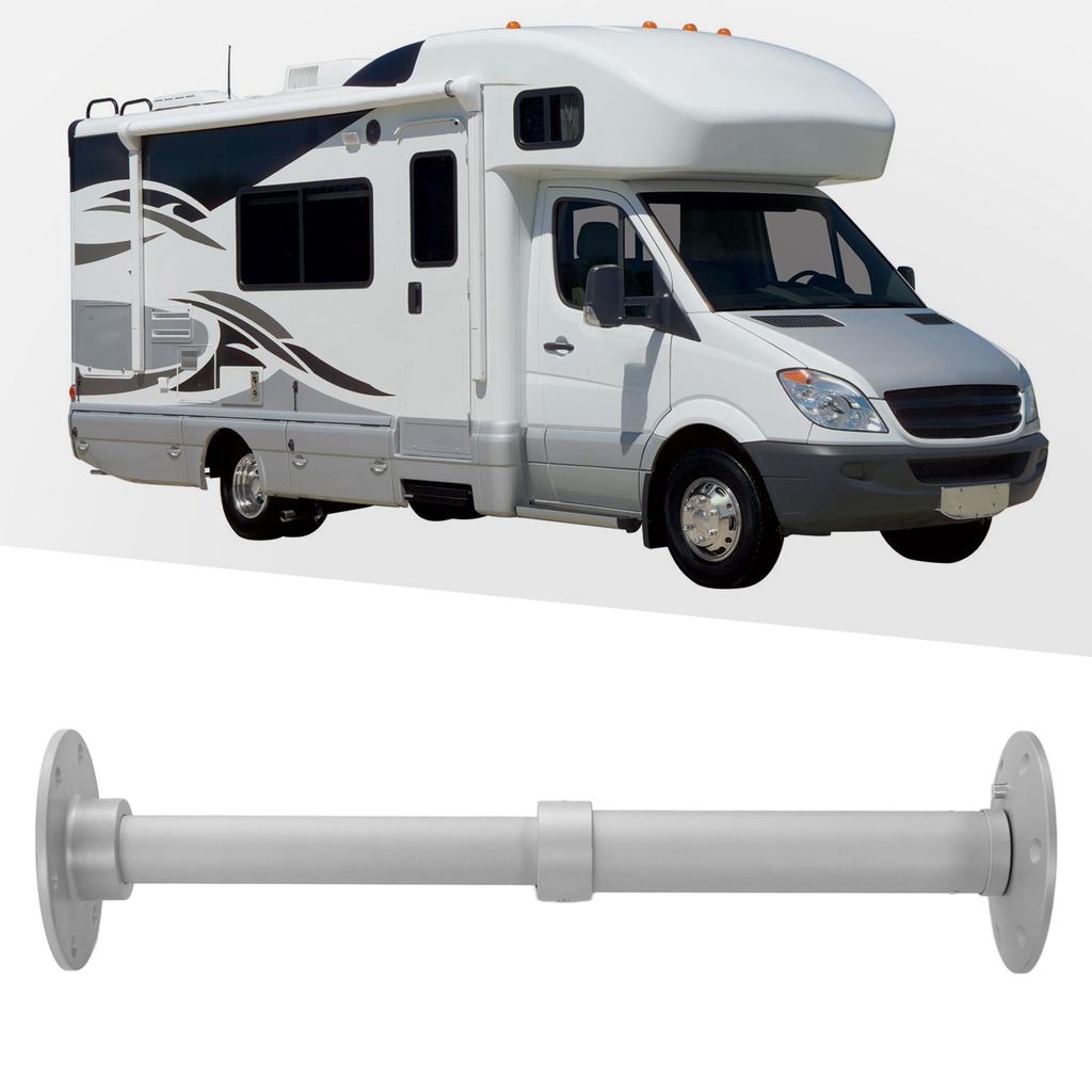 RV Table Support Frosted Adjustable Table Leg Aluminum Alloy Oxidation Resistant Removable for  for Boats for Balconies