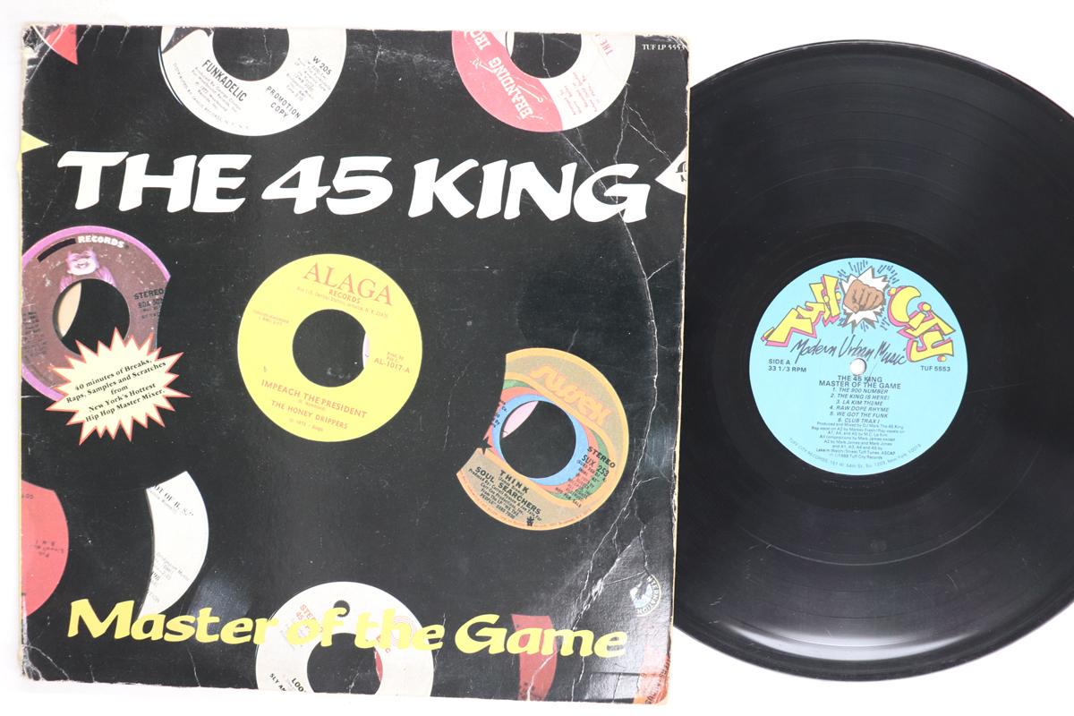 

LP Record 45 KING Master Of The Game TUF5553 TUFF CITY 1988 US Rap HipHopRB Used