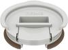 Thermos Vacuum Insulated Tumbler Lid, Light Gray (JDE Lid LGY)