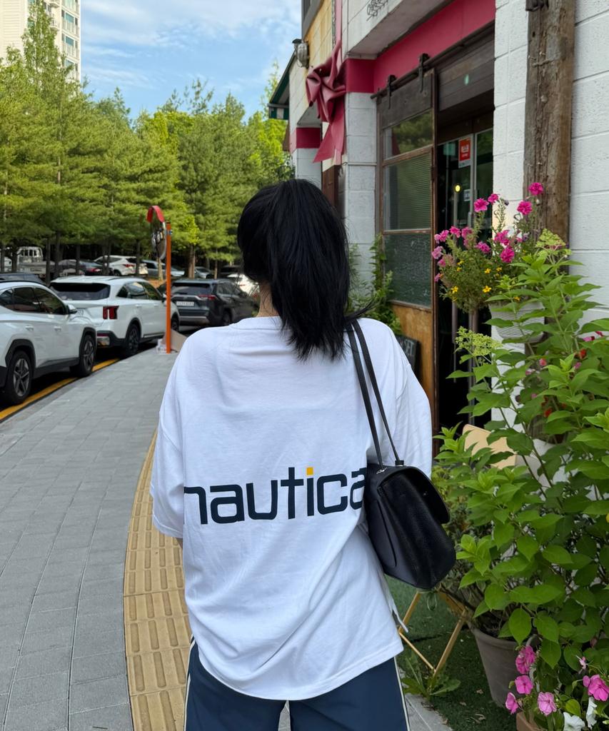 NAUTICA Classic Spellout T-Shirt (4 Colors) Nts5616