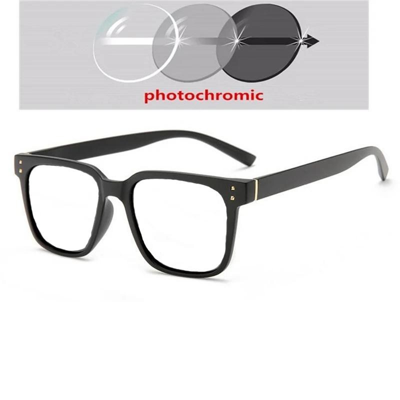 

0 -0.5 -0.75 To -6.0 Colorful Minus Lens Square Prescription Men Fashion Anti-Uv Myopic Sun Glasses For Women 0