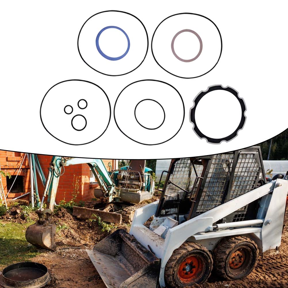 Hydraulic O-ring Set Drive Motor Seal Kit Hydraulic System Compatible Easy Installation For Bobcat 751 753 763
