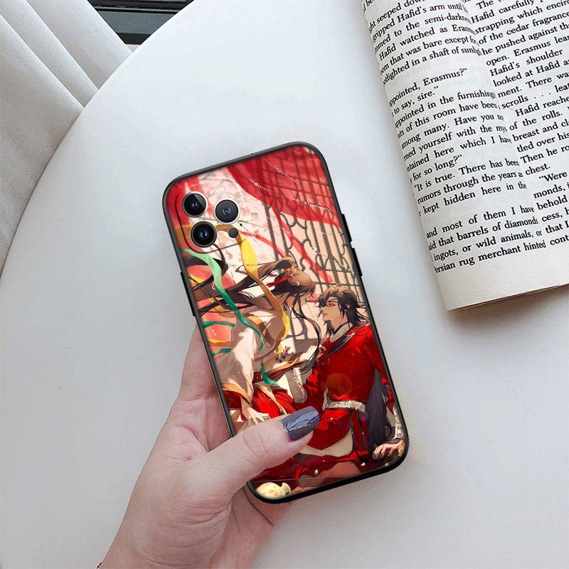 

JO30 Благословення Небесного Чиновника Чохол для iPhone 7 8 11 12 13 14 15 16 16E XS Pro Max XR X SE Samsung S20 S21 S22 S23 S24 FE Ultra Plus Lite S21S A55 iPhone 15 гагат