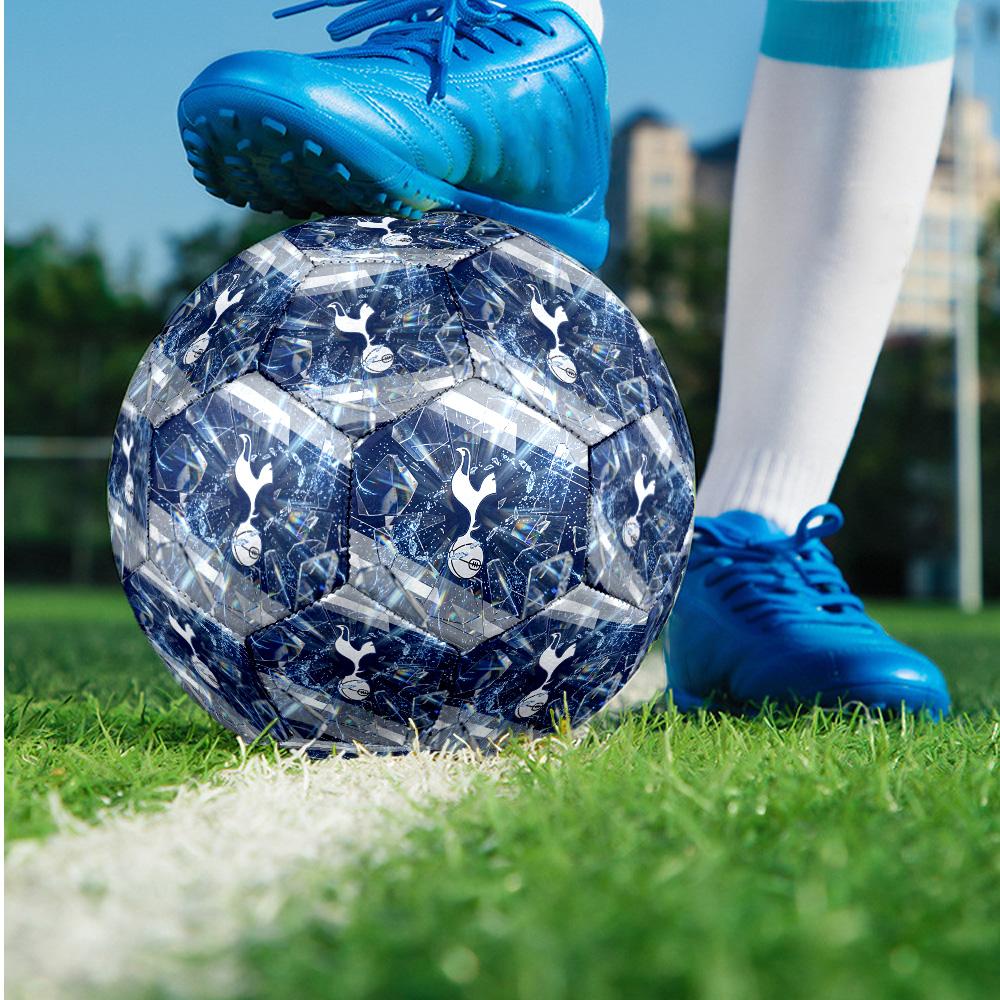 Tottenham Hotspur Theme Soccer Ball Size 5 Soccer Ball Soft Touch Professional Training Football for Outdoor Sports