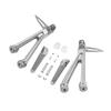 Motorcycle Passenger Foot Regs Brackets Mount Set For Honda CB650R CBR650R 2019-2025
